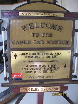 Cable Car Museum, San Francisco